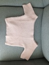 Blusa de peluche rosa