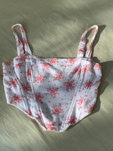 blusa flores